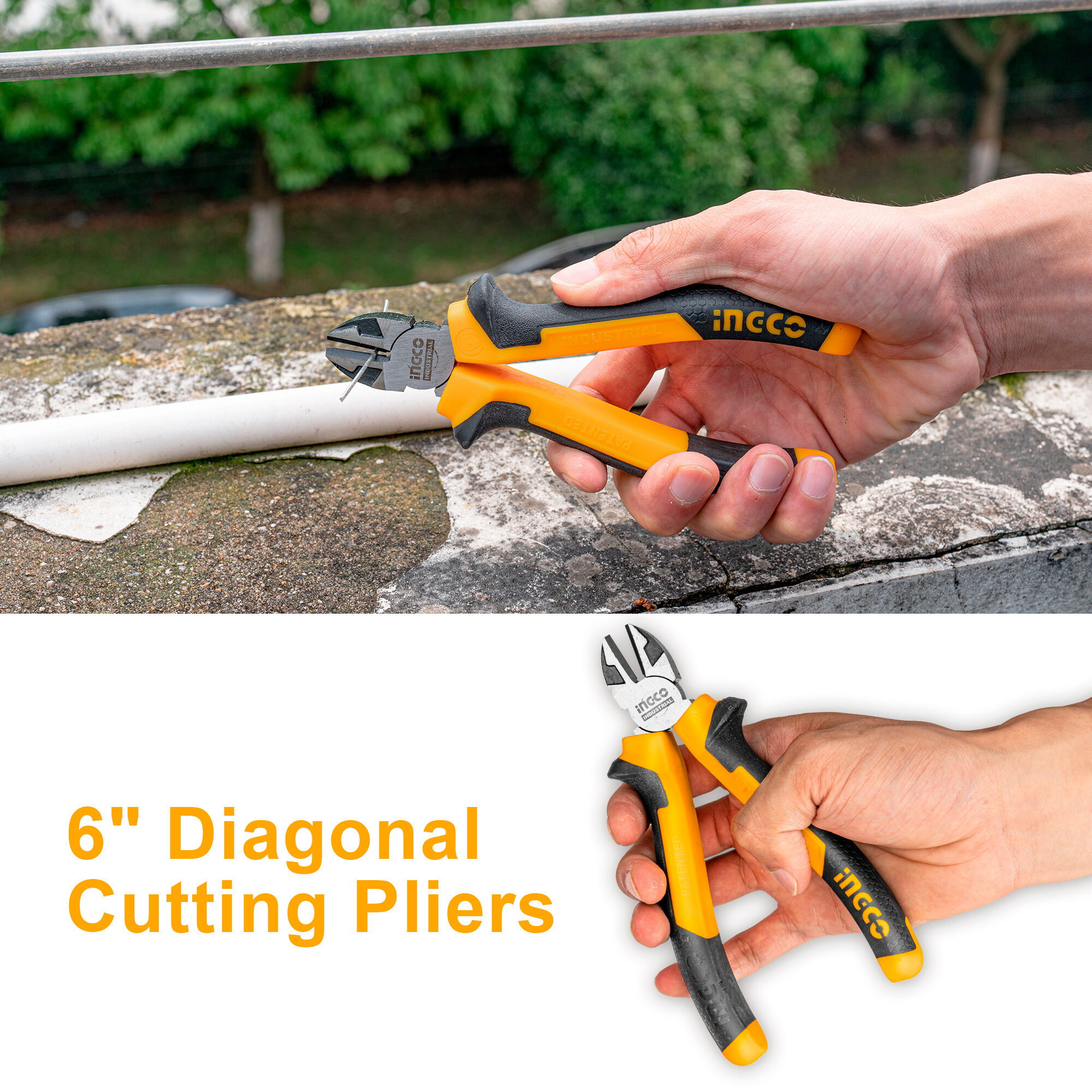 3 Pcs Pliers Set Ingco hkps28318