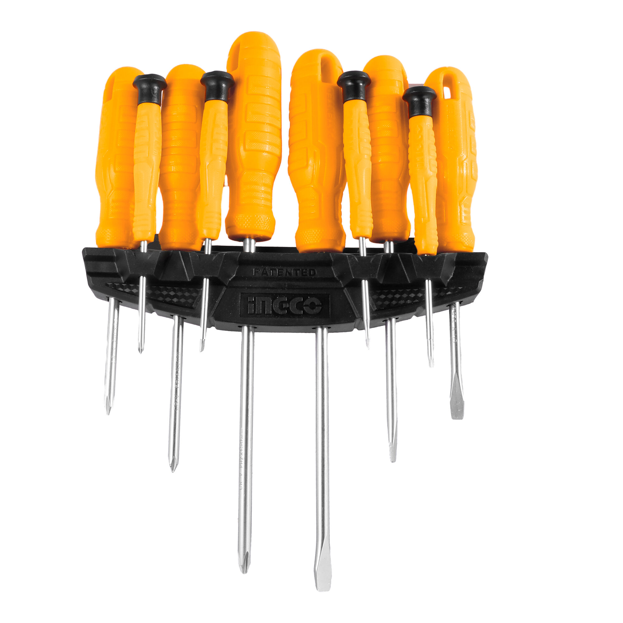 10 Pcs Screwdriver And Precision Screwdriver Set Ingco hksd1058