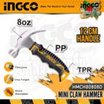 Mini Claw Hammer 8oz Ingco hmch80808d