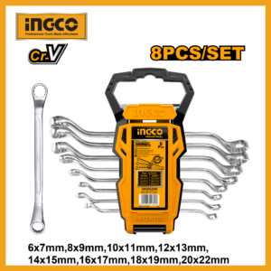 Offset Ring Spanner Set Ingco hkspa3088