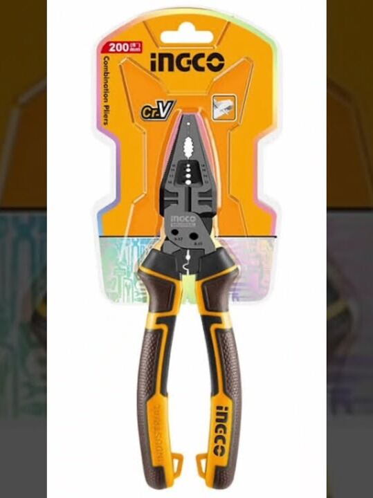 8 In 1 Multi-function Combination Pliers Ingco hmfcp28200