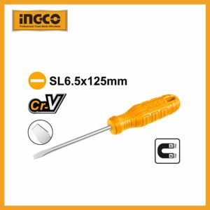 5" Slotted Screwdriver (6mm*125) Ingco hs586125