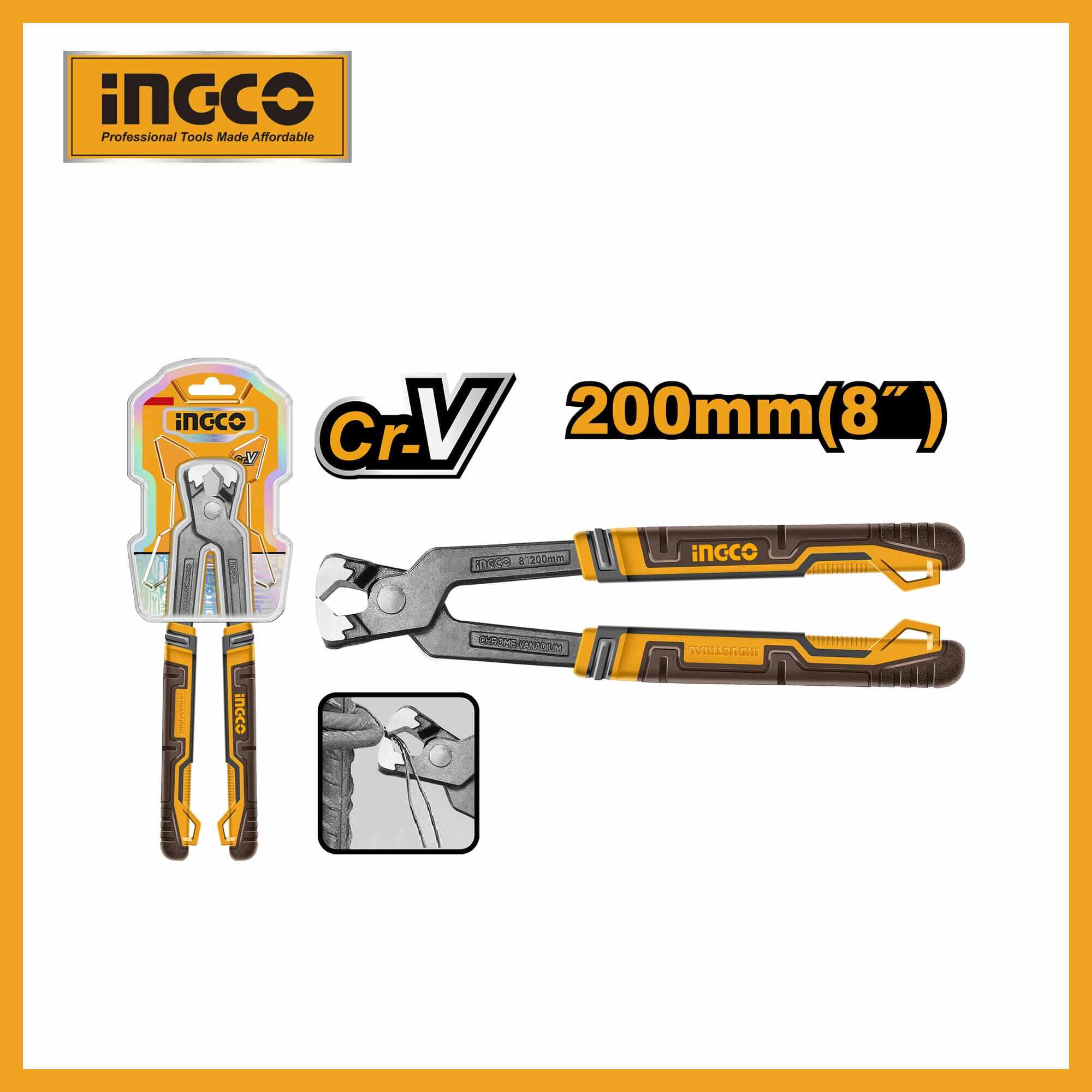 Rabbet Pliers 8" Ingco hrp02200