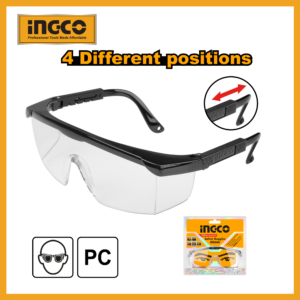 Safety Goggles White Ingco hsg04