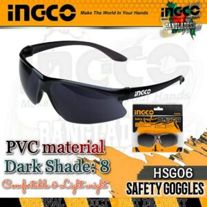 Safety Goggles Black Ingco hsg06
