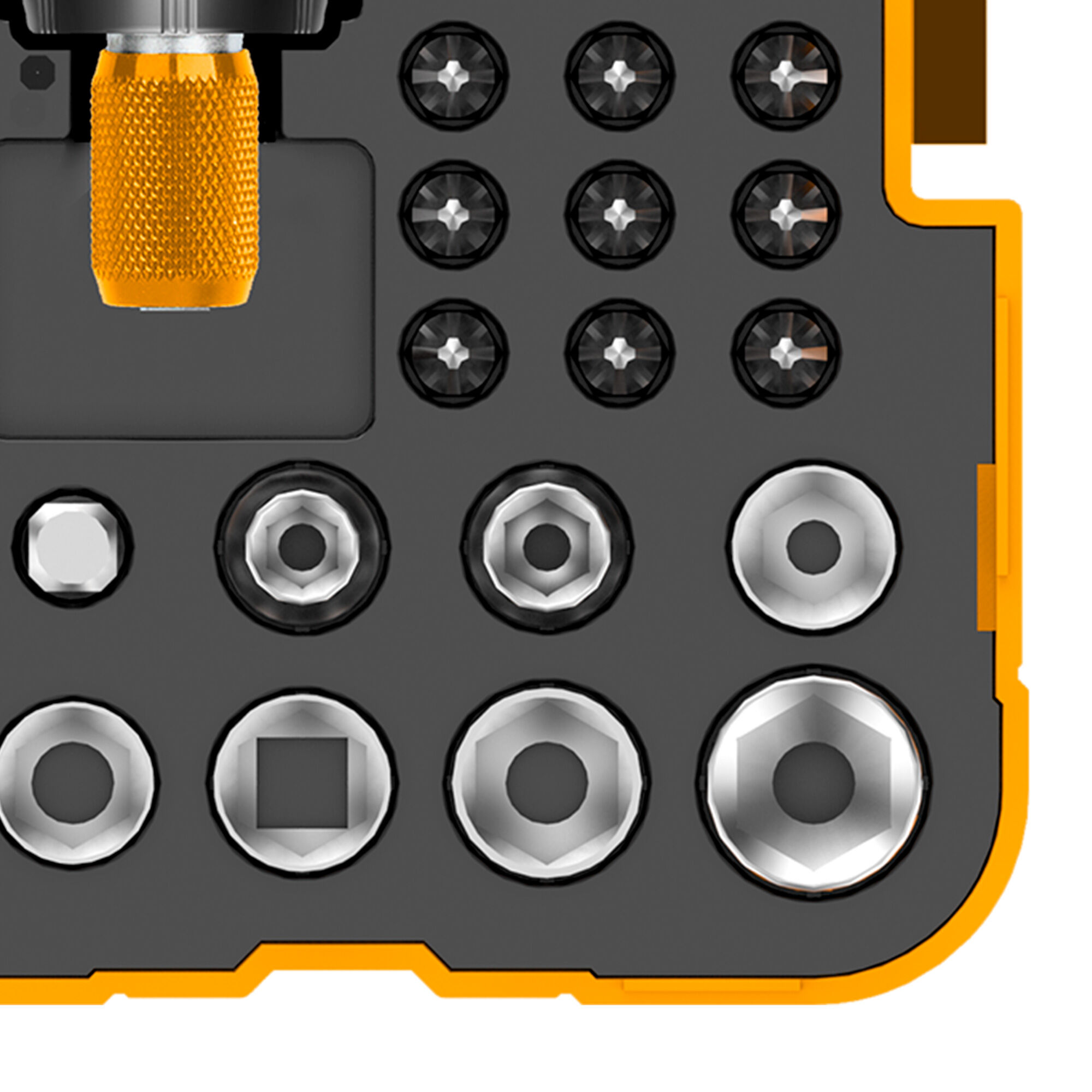 31 Pcs T-handle Wrench Screwdriver Set Ingco hksdb0318