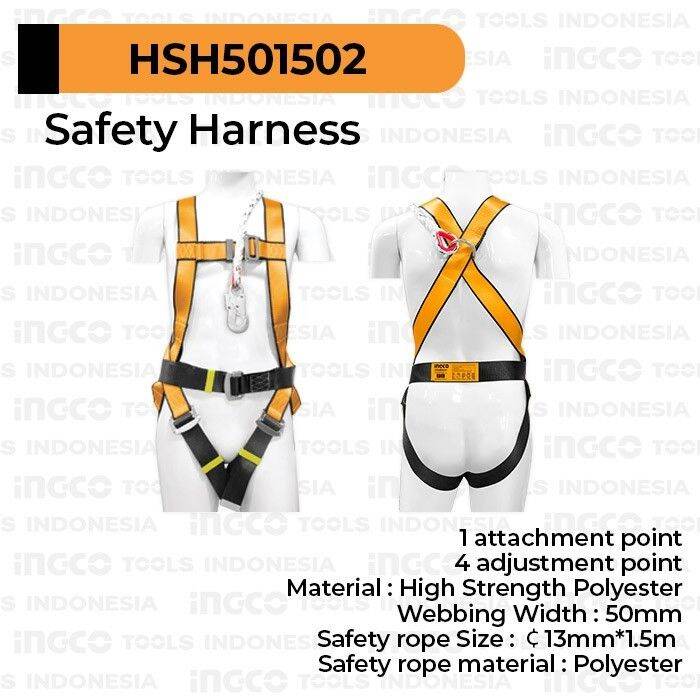 Safety Harness Ingco hsh501502
