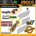4" Slotted Screwdriver (4mm*100) Ingco hs284100